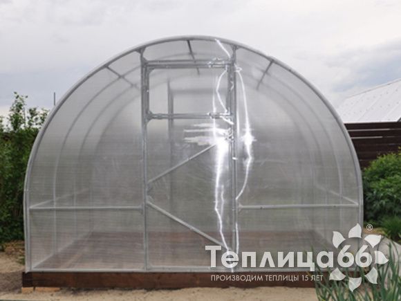 Теплица Рада 2,5М из поликарбоната ширина 2,5 м